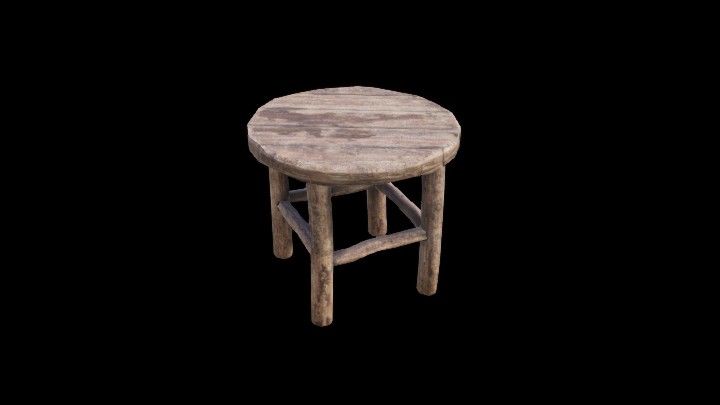 UE项目资源_模型资源_凳子478