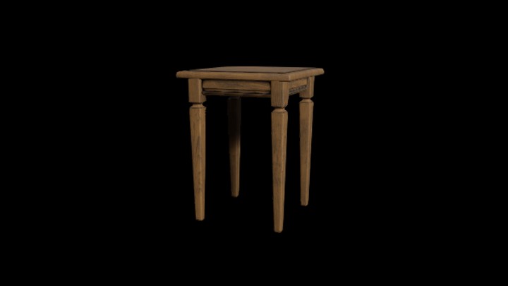 UE项目资源_模型资源_凳子495