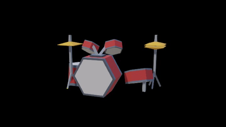 UE项目资源_模型资源_卡通_乐器001