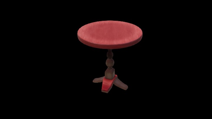 UE项目资源_模型资源_卡通_凳子001