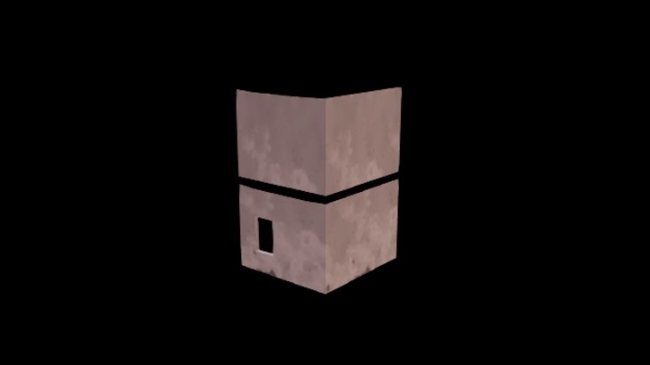 UE项目资源_模型资源_卡通_墙054