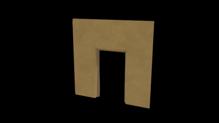 UE项目资源_模型资源_卡通_墙体006