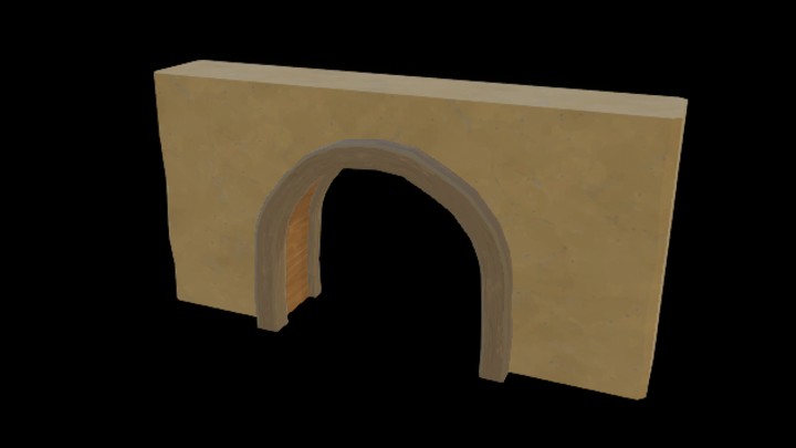 UE项目资源_模型资源_卡通_墙体012