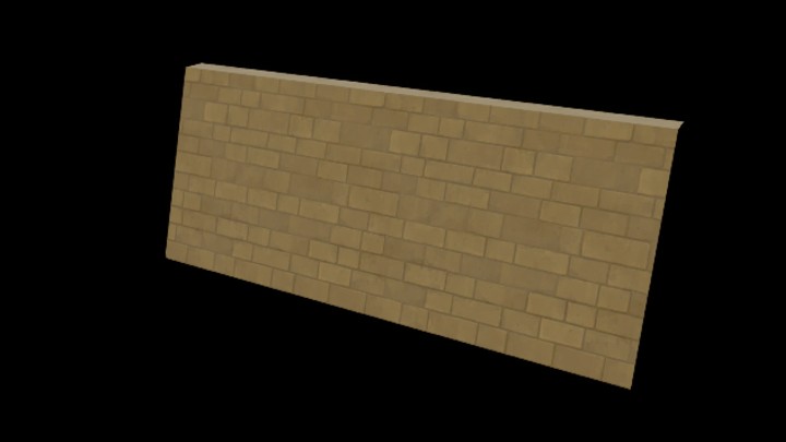 UE项目资源_模型资源_卡通_墙体021