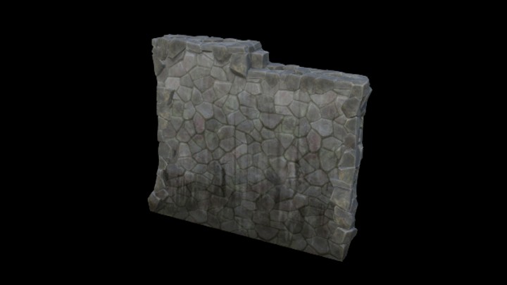 UE项目资源_模型资源_卡通_墙面005