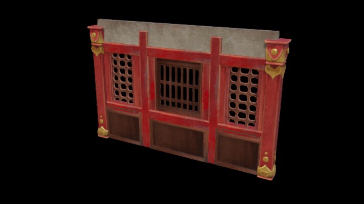 UE项目资源_模型资源_卡通_墙面007