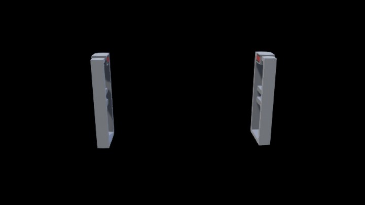 UE项目资源_模型资源_卡通_安检闸门001