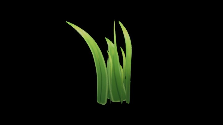 UE项目资源_模型资源_卡通_小草002