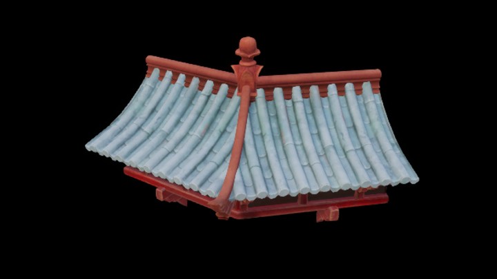 UE项目资源_模型资源_卡通_屋顶017