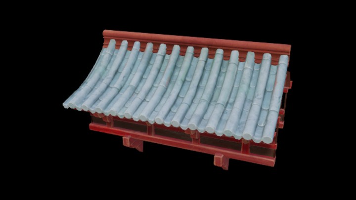 UE项目资源_模型资源_卡通_屋顶018