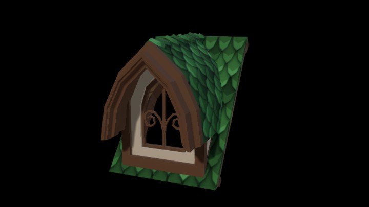 UE项目资源_模型资源_卡通_屋顶042