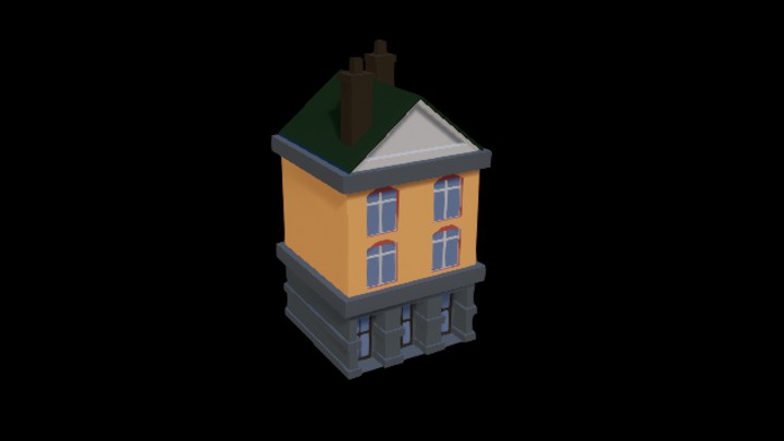 UE项目资源_模型资源_卡通_建筑007