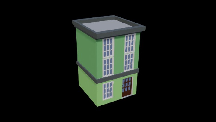 UE项目资源_模型资源_卡通_建筑009