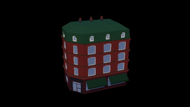 UE项目资源_模型资源_卡通_建筑020