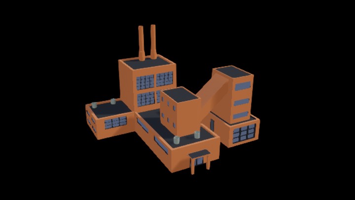 UE项目资源_模型资源_卡通_建筑024