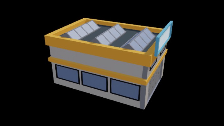 UE项目资源_模型资源_卡通_建筑026