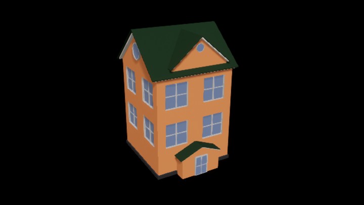 UE项目资源_模型资源_卡通_建筑030