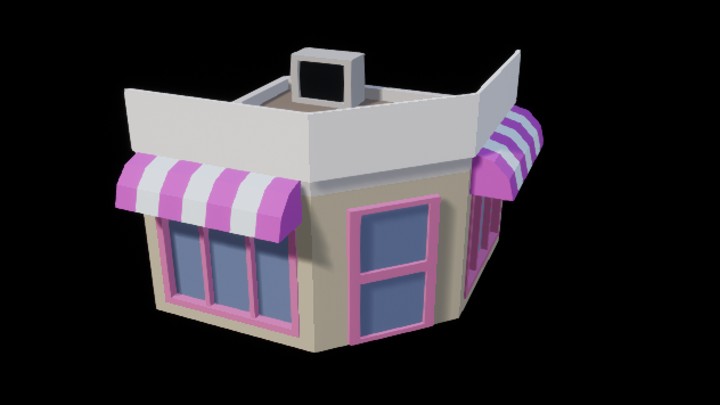 UE项目资源_模型资源_卡通_建筑059