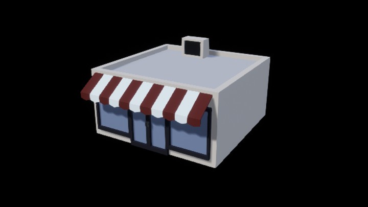 UE项目资源_模型资源_卡通_建筑060