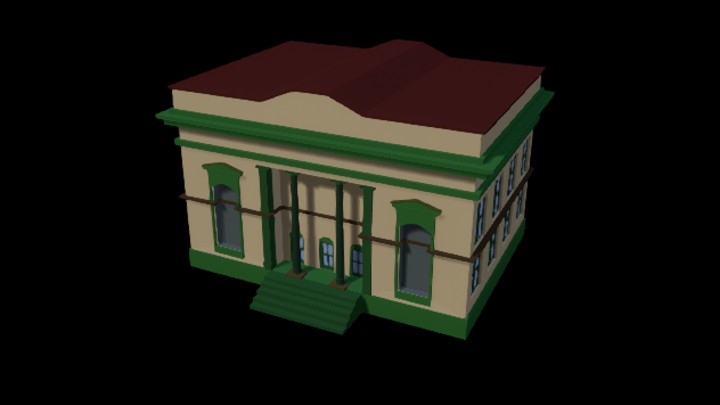 UE项目资源_模型资源_卡通_建筑064