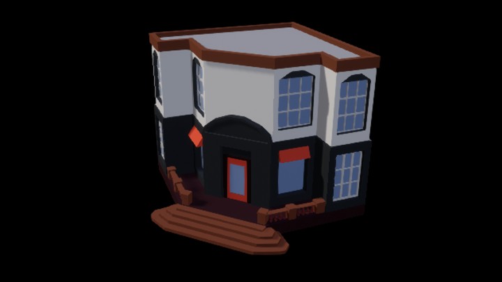 UE项目资源_模型资源_卡通_建筑067