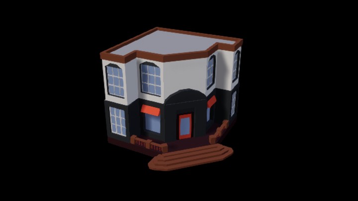 UE项目资源_模型资源_卡通_建筑068