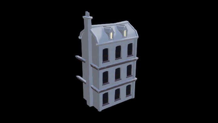 UE项目资源_模型资源_卡通_建筑072