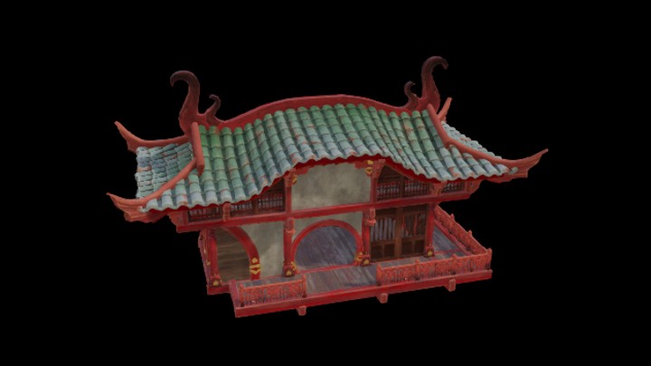 UE项目资源_模型资源_卡通_建筑结构030