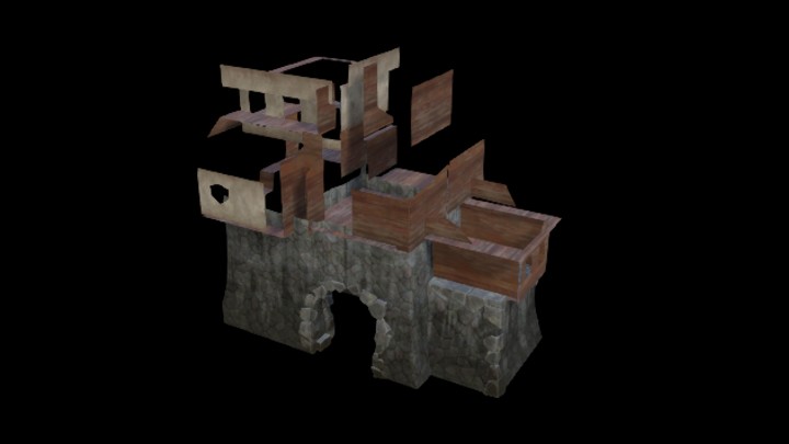 UE项目资源_模型资源_卡通_建筑结构039