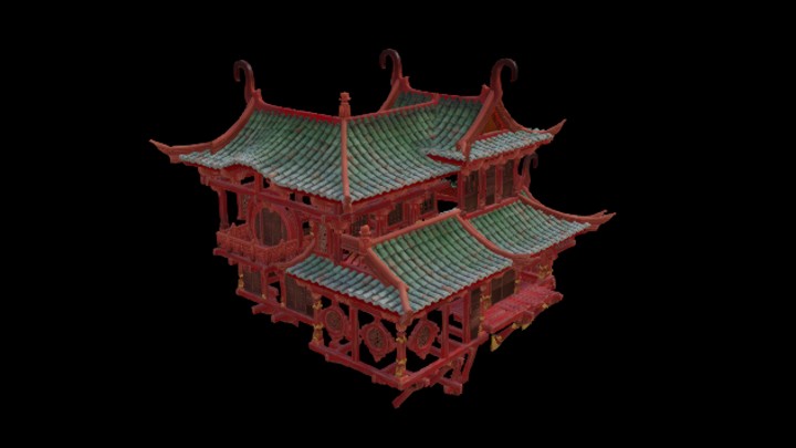 UE项目资源_模型资源_卡通_建筑结构040