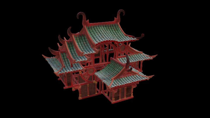 UE项目资源_模型资源_卡通_建筑结构044