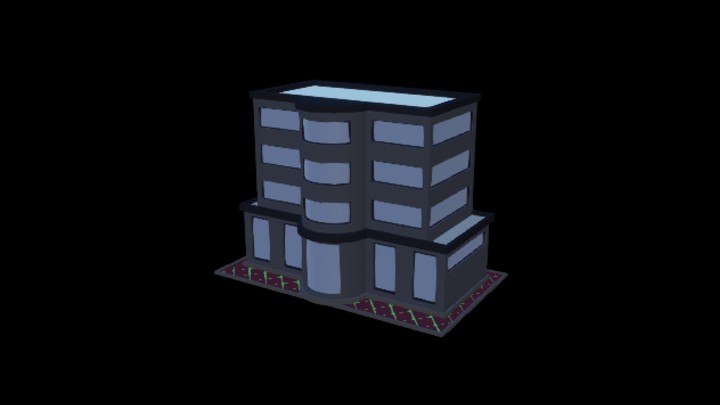 UE项目资源_模型资源_卡通_房子023