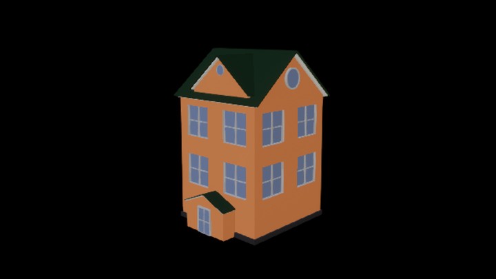 UE项目资源_模型资源_卡通_房子038