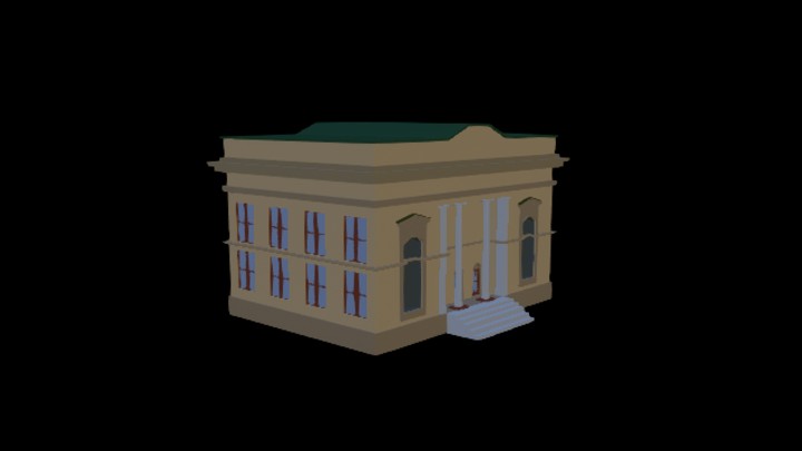 UE项目资源_模型资源_卡通_房子071