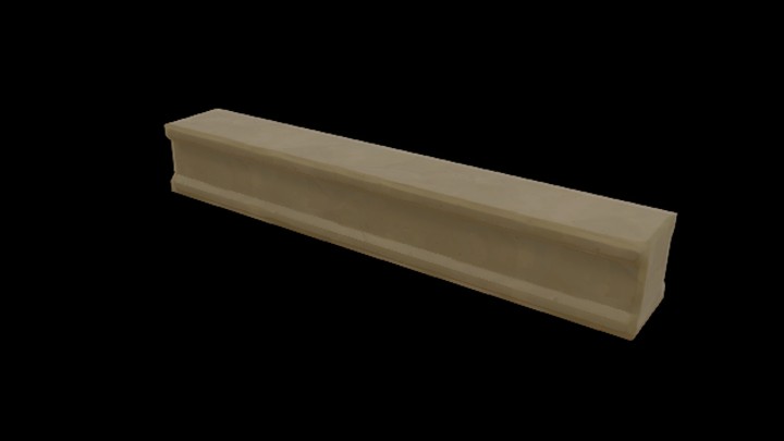 UE项目资源_模型资源_卡通_房梁009