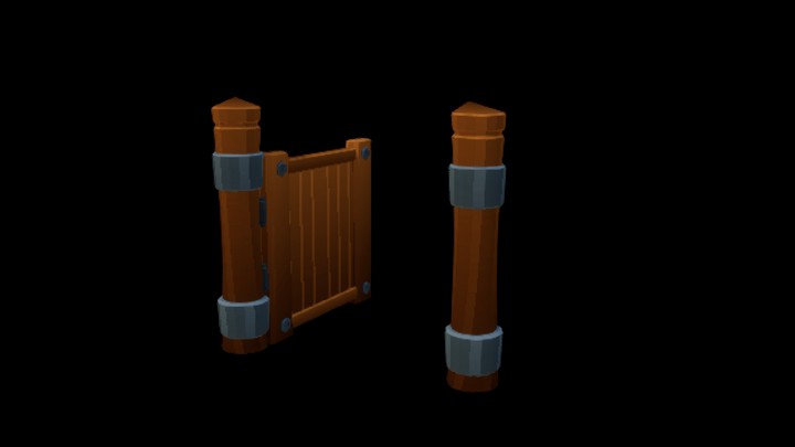 UE项目资源_模型资源_卡通_护栏013