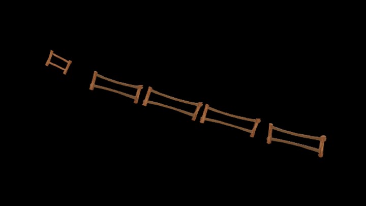 UE项目资源_模型资源_卡通_木围栏007