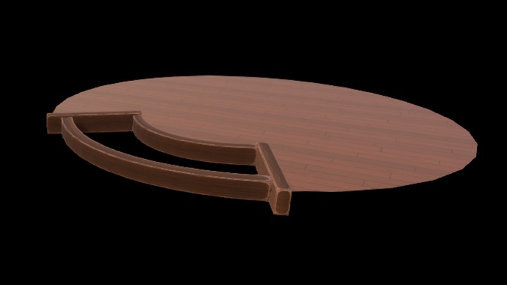 UE项目资源_模型资源_卡通_木地板001