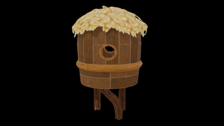 UE项目资源_模型资源_卡通_木房子004