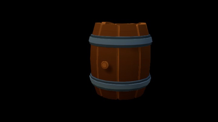 UE项目资源_模型资源_卡通_木桶009