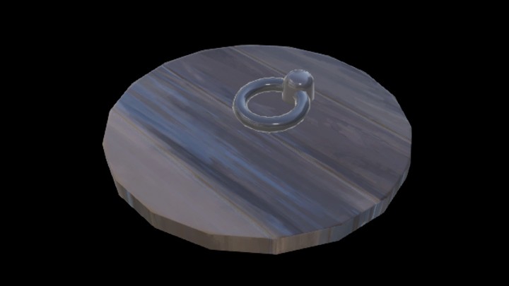 UE项目资源_模型资源_卡通_木桶盖001