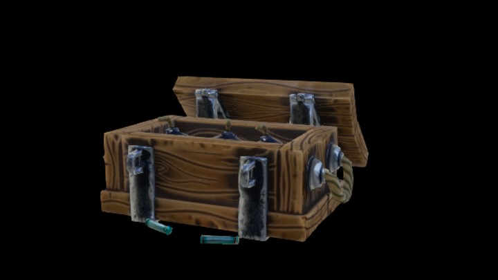 UE项目资源_模型资源_卡通_木箱003