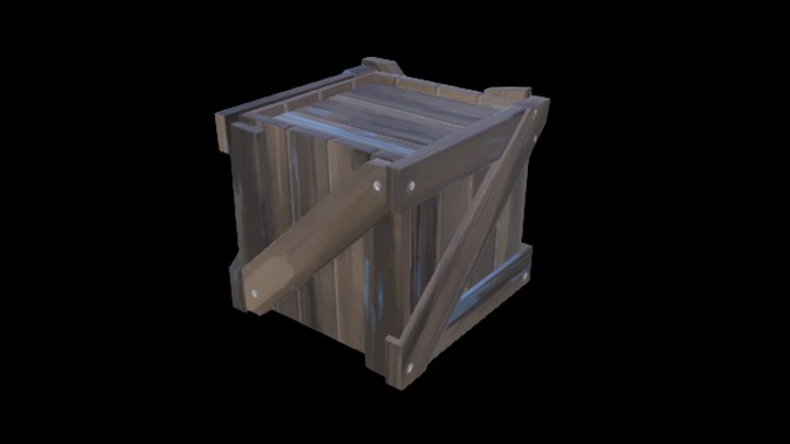 UE项目资源_模型资源_卡通_木箱026