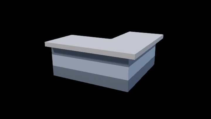 UE项目资源_模型资源_卡通_柜台009