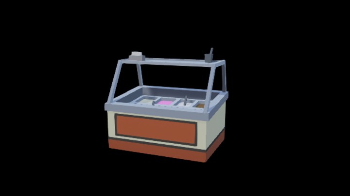 UE项目资源_模型资源_卡通_柜台025