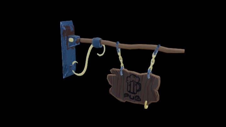 UE项目资源_模型资源_卡通_标识002