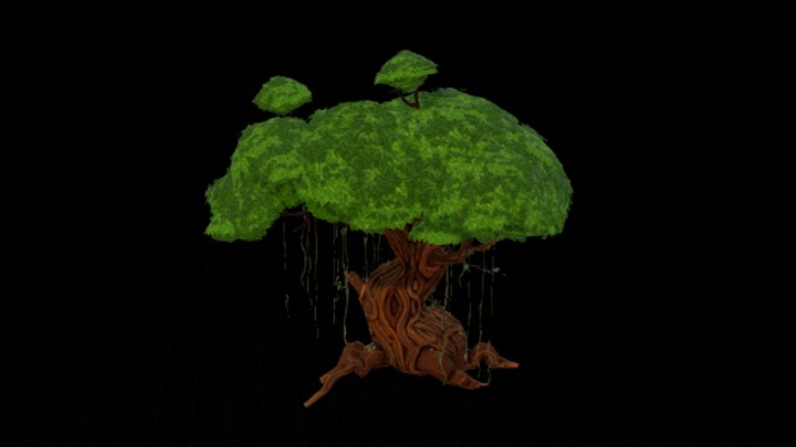 UE项目资源_模型资源_卡通_树005