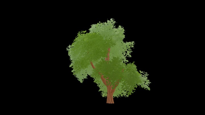 UE项目资源_模型资源_卡通_树012