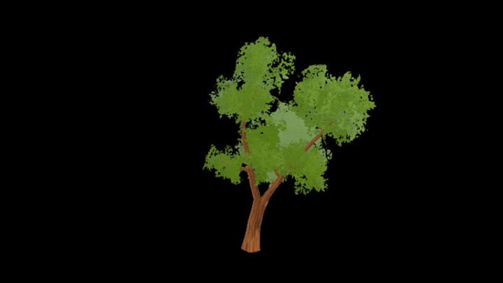 UE项目资源_模型资源_卡通_树023