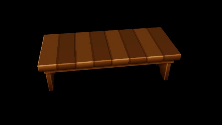 UE项目资源_模型资源_卡通_桌子022